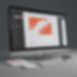 User interface of Acrobat Pro showcasing document tools