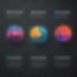 Illustration depicting Adobe Creative Cloud pricing plans