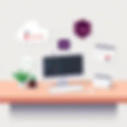 Visual representation of Adobe Marketing Hub features