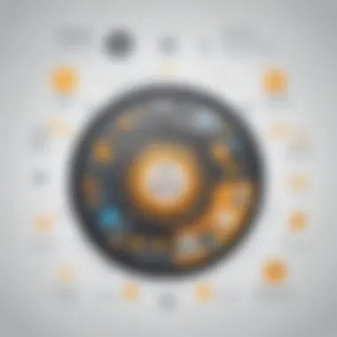 Advanced HR Technology Illustration showcasing advanced HR technology
