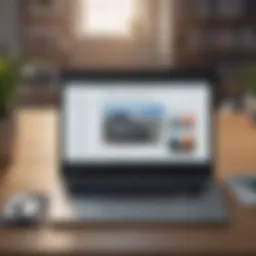 Interface of Articulate eLearning software showcasing interactive features