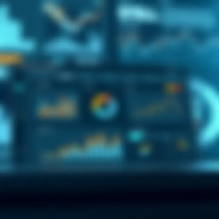 Dashboard displaying booking metrics and analytics