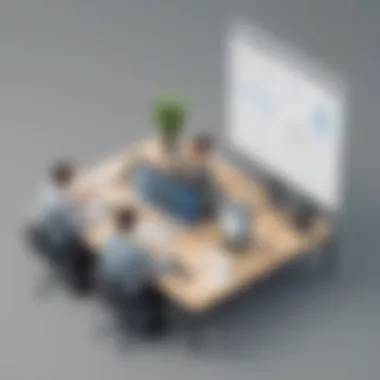 In-depth Analysis of Act CRM Features Business Professionals Discussing Act CRM Features