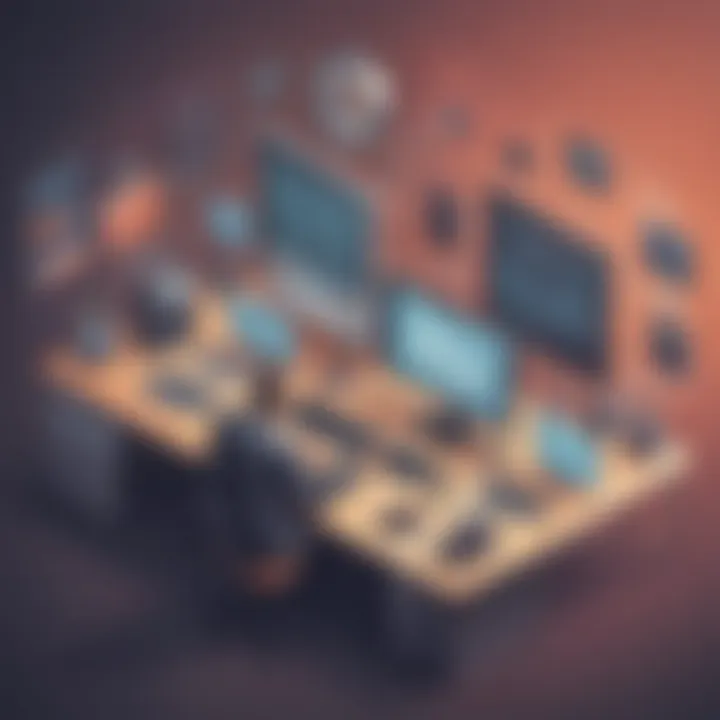 Illustration depicting the challenges of implementing monitoring tools