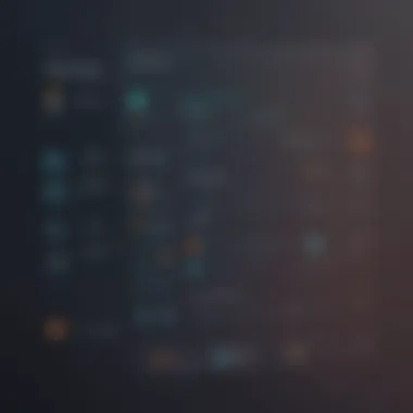 Advanced Security Settings Interface Advanced Security Settings Interface