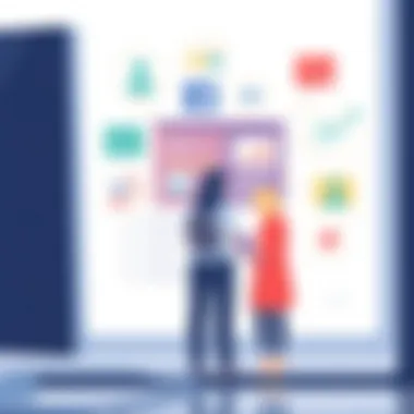 Educators Utilizing Canvas Features Educators engaging with Canvas features