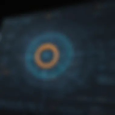 Advanced Threat Detection with ArcSight ESM Data analysis graph symbolizing threat detection