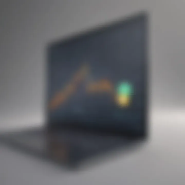 Graph illustrating the growth of digital commerce through virtual auctions.