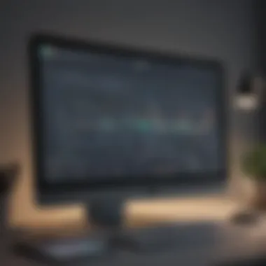 Dynamic interface of live stream auction software showcasing real-time bidding.