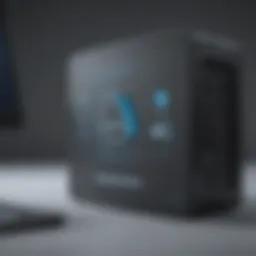 Visual representation of Druva Salesforce Backup interface highlighting security features