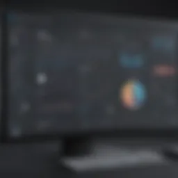 Visual representation of CRM.io interface showcasing user dashboard