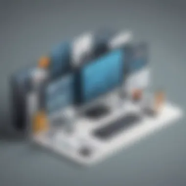 Enhancing Operational Efficiency Cutting-Edge Business Solution Imagery