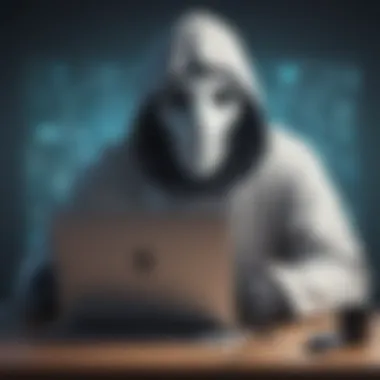 Privacy Benefits of Cyber Ghost Illustration illustrating the benefits of using Cyber Ghost for privacy