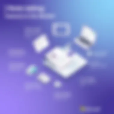 Note-Taking Applications in the Market Infographic of note-taking application options in the market