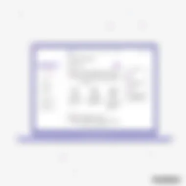 Organizational Features of OneNote User interface of OneNote showcasing organizational features