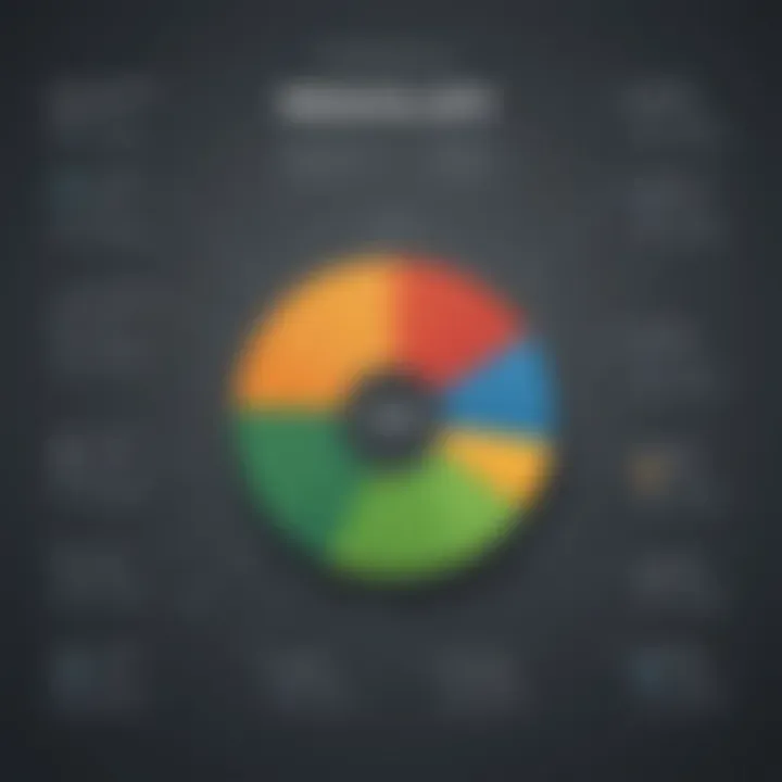 Graphic showcasing factors influencing expenses of Microsoft Excel on PCs