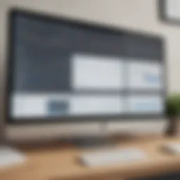 Dynamic project management interface showcasing task organization