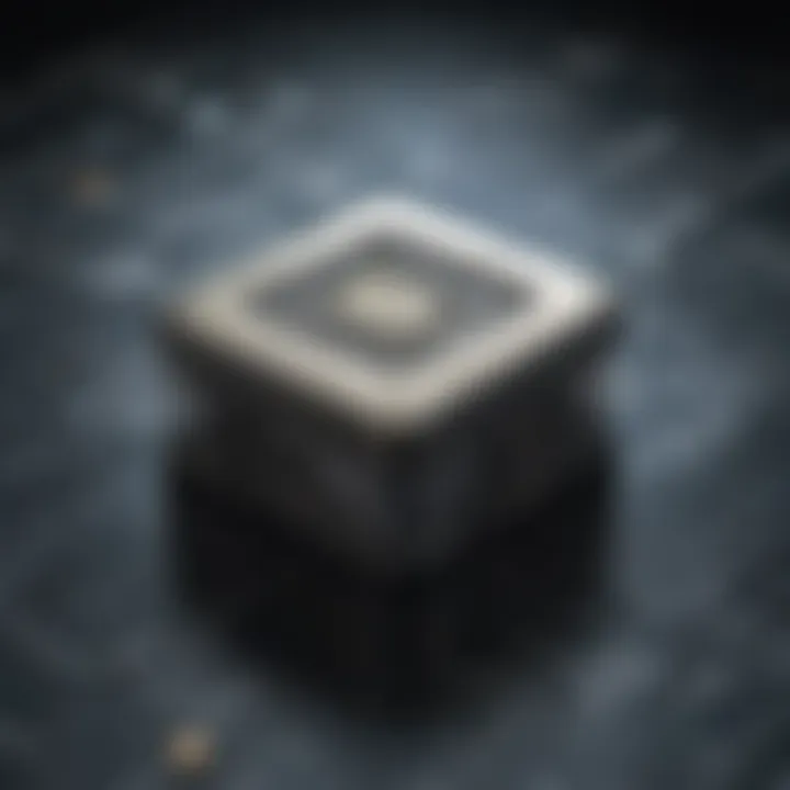 Symbolic representation of encrypted communication.