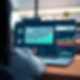 A sophisticated dashboard showcasing analytics for online tools