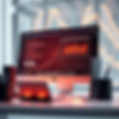 A conceptual image representing digital transformation in business