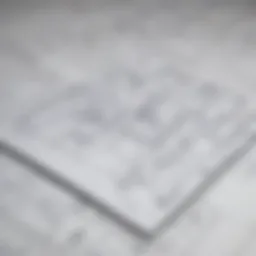 A modern digital floor plan layout on a laptop