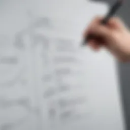 Showcasing a dynamic whiteboard animation interface