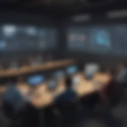 A virtual breakout room session displaying engaged participants collaborating effectively.