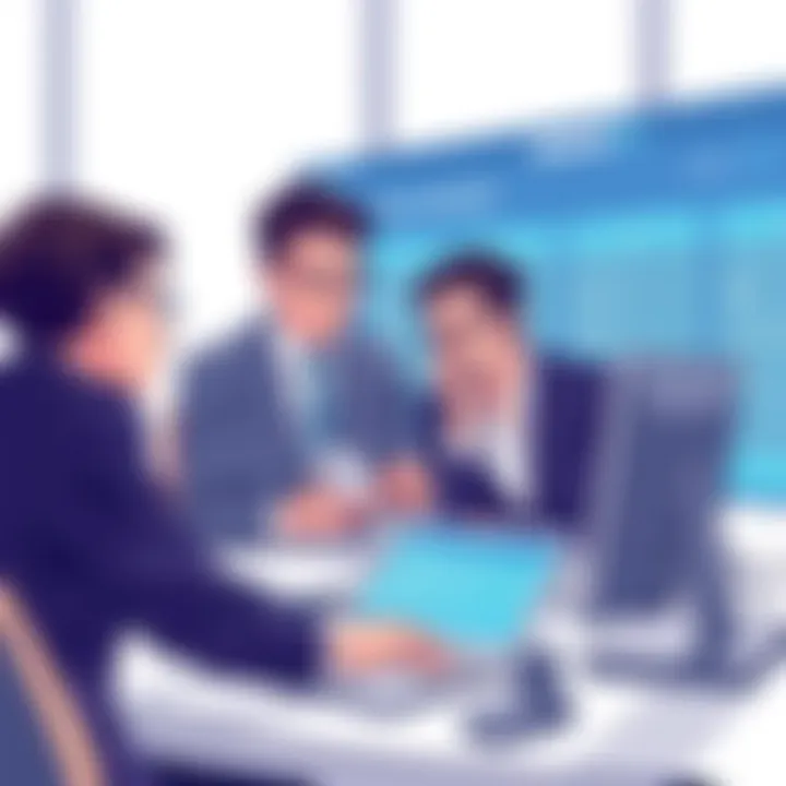 Business professionals analyzing the potential of the Ning platform