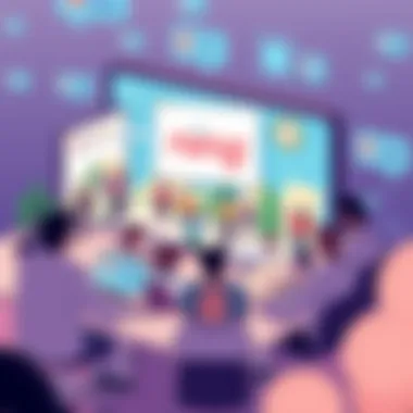 A visual representation of an online community thriving on the Ning platform