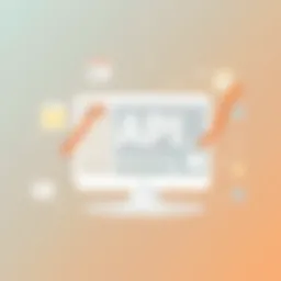 Visual representation of API testing interface