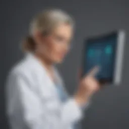 User interface showcasing PointClickCare features for skilled nursing