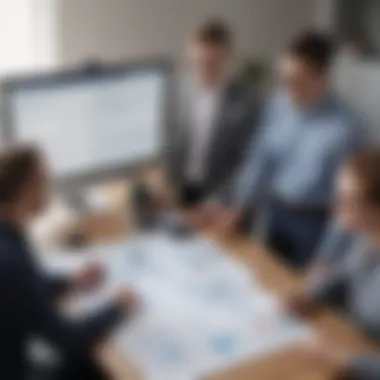 Collaboration in Time Management with QuickBooks Team collaborating using QuickBooks for time management