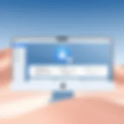 A sleek Mac interface showcasing backup options