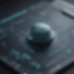 A visual representation of workflow automation concepts with tap technology.