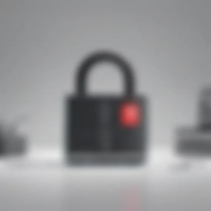 Visual representation of password management benefits