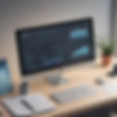 Illustration of financial management tasks using Wave