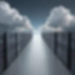 Visual comparison of cloud infrastructure solutions