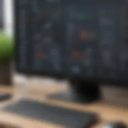 User interface of Fiix maintenance software showcasing dashboard features