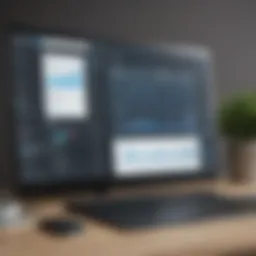 An overview of Help Scout's user interface showcasing its dashboard features