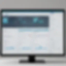 Dynamic dashboard showcasing clinical trial data