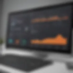 Visual representation of Dynamics CRM dashboard showcasing user interface