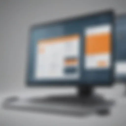Overview of ServicePro Ticketing System Interface