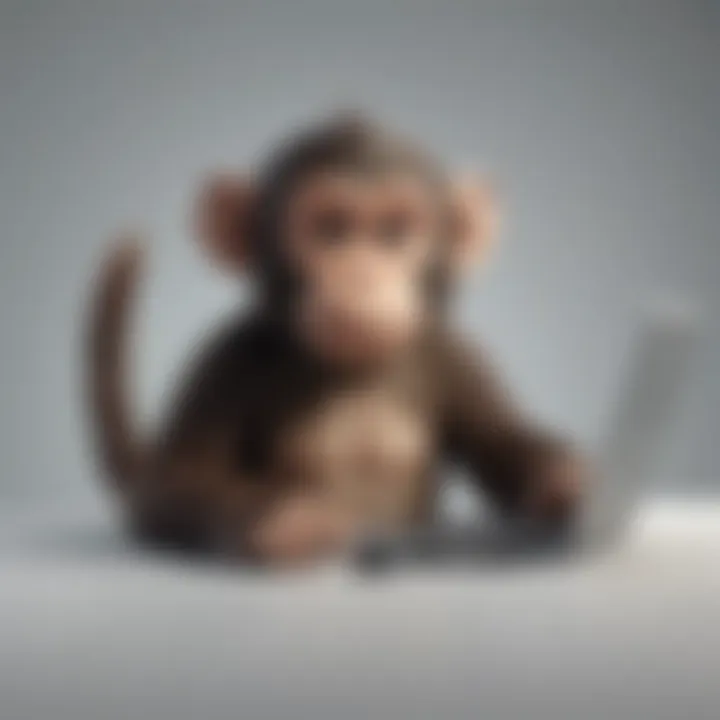 Interactive quiz features in Survey Monkey