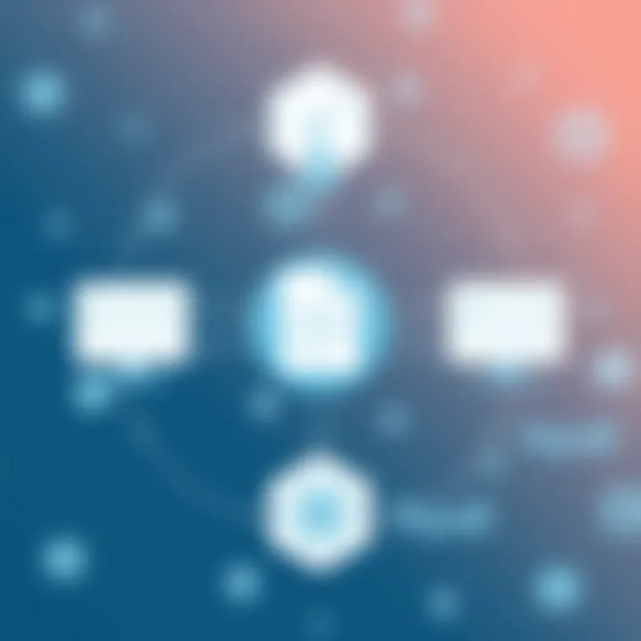 Integration of Invoice2go Payroll with Business Systems Illustration of integration process with other business systems and software