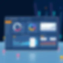 Interface of LabCollector LIMS showcasing dashboard features