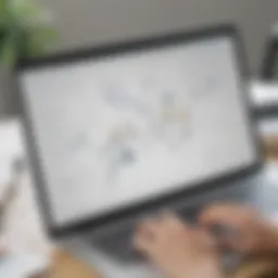 Lucidchart interface showcasing diagram creation tools