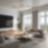 Elegant living room designed with RoomSketcher