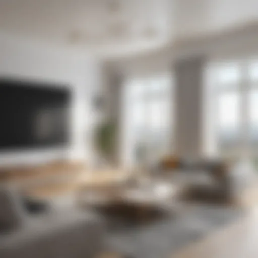 Elegant living room designed with RoomSketcher