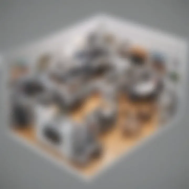Visual representation of room layout with RoomSketcher