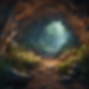 Enchanting Subterranean Realms Mysterious Caves Along Bluebeam Trail